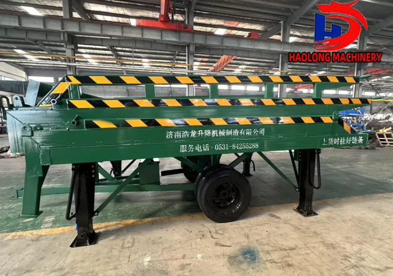 Three-section foldable mobile boarding ramp
