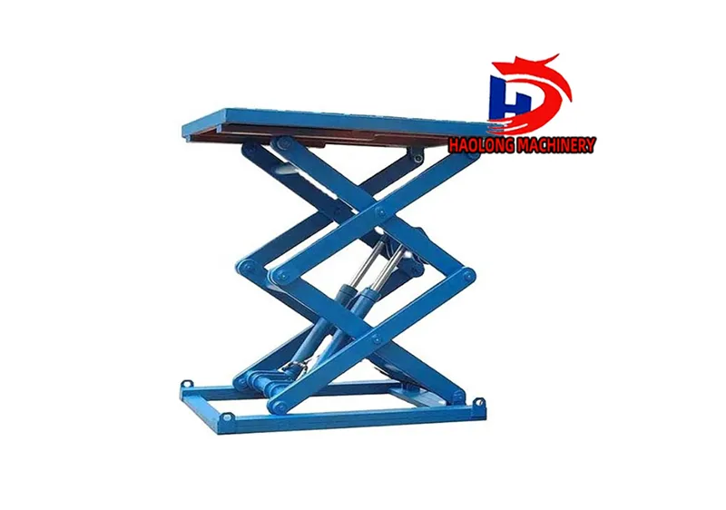 Fixed scissor lift platform