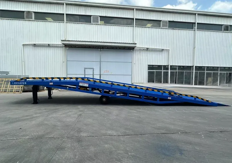 10 ton mobile loading and unloading ramp Manu facturer