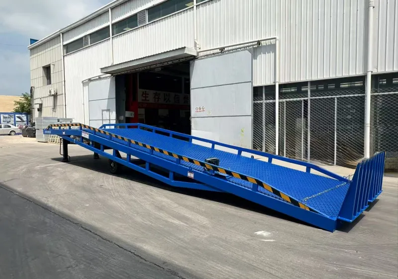 10 ton mobile loading and unloading ramp Manu facturer