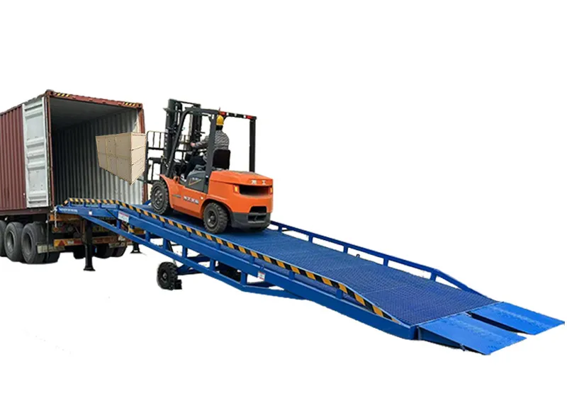 10 ton industrial loading ramps ramp for forklift mobile dock ramp Sale