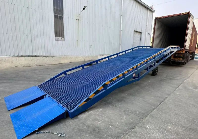 10 ton industrial loading ramps ramp for forklift mobile dock ramp Sale