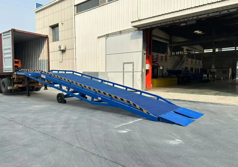 10 ton industrial loading ramps ramp for forklift mobile dock ramp Sale