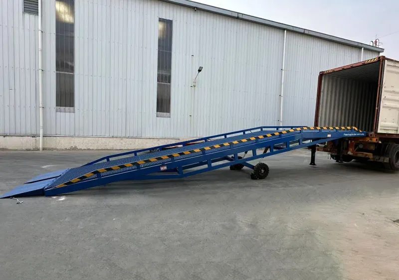 10 ton industrial loading ramps ramp for forklift mobile dock ramp Sale