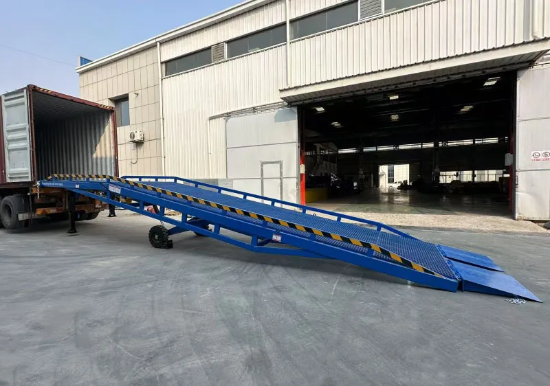 10 ton industrial loading ramps ramp for forklift mobile dock ramp Sale