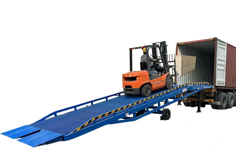 10 ton movable loading dock forklift ramp design ramp yard exporters