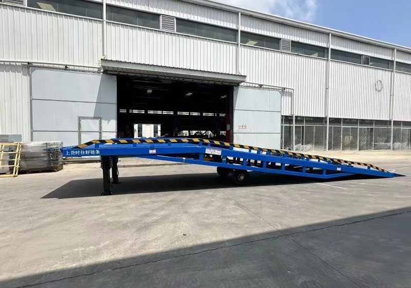 12 ton mobile loading and unloading ramp factory