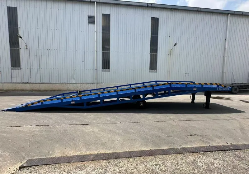 12 ton mobile loading and unloading ramp factory