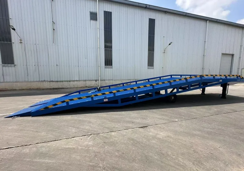 12 ton mobile loading and unloading ramp factory