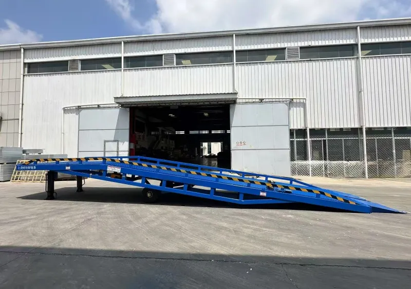 12 ton mobile loading and unloading ramp factory
