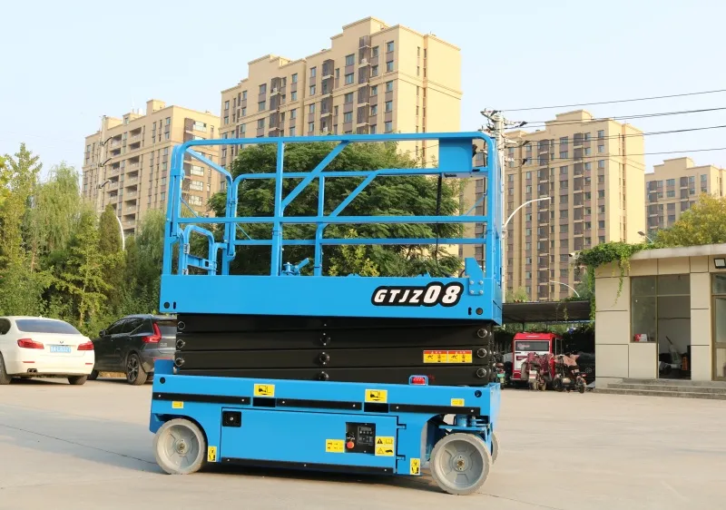 14m scissor lift battery scissor lifting working platform Factory direct supply