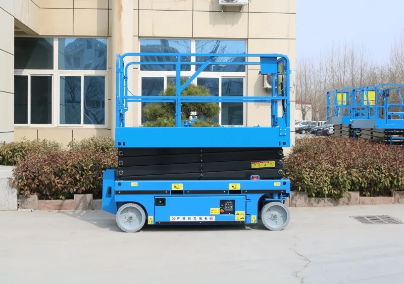 14m scissor lift battery scissor lifting working platform Factory direct supply