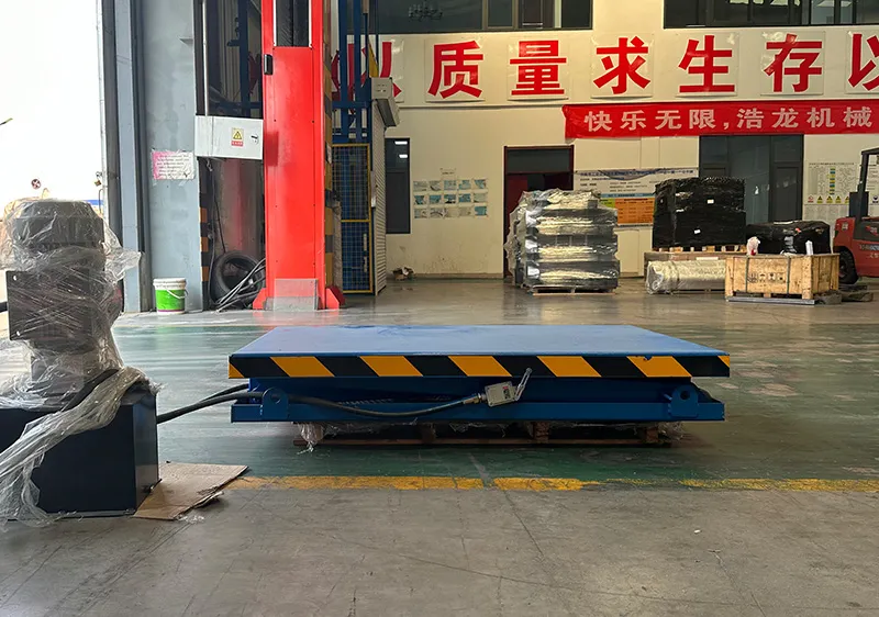 electric hydraulic scissor cargo lift for sale high demand