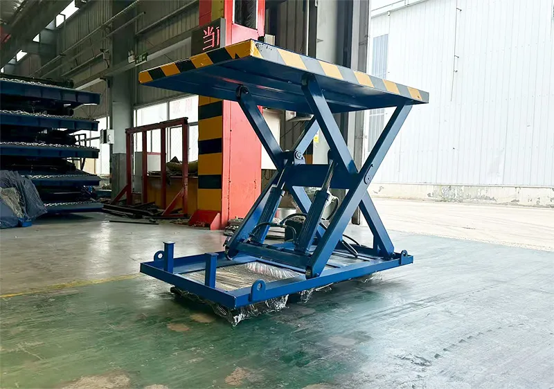 electric hydraulic scissor cargo lift for sale high demand