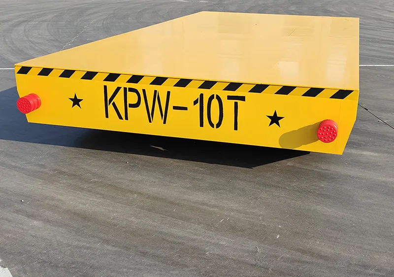 10 ton transfer cart steel wheel transfer cart factory