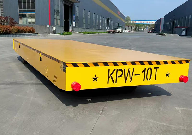 10 ton transfer cart steel wheel transfer cart factory