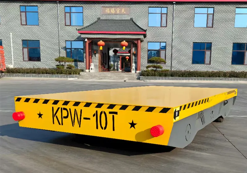 10 ton transfer cart steel wheel transfer cart factory