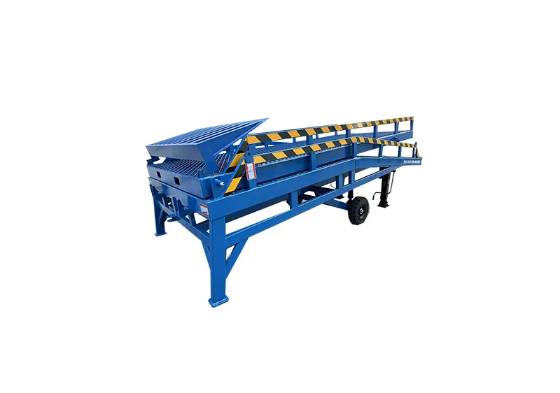 10 ton folding mobile loading and unloading ramp manufacturer