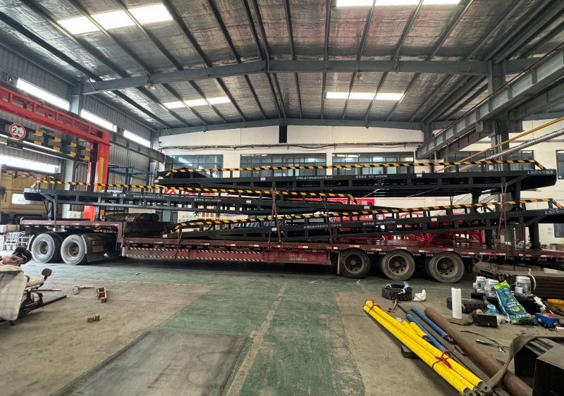Haolong Machinery Ships First Batch of Orders from Suzhou Taicang Logistics Park! 72 Customized Heavy-Duty Forklift Ramps Begin Their Journey to Completion