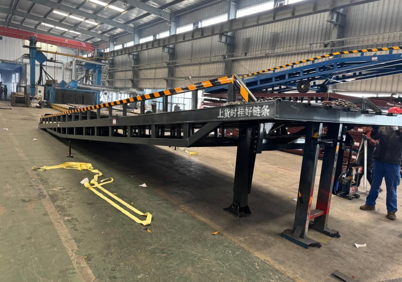 Haolong Machinery Ships First Batch of Orders from Suzhou Taicang Logistics Park! 72 Customized Heavy-Duty Forklift Ramps Begin Their Journey to Completion